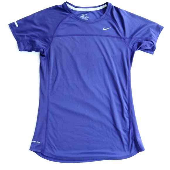 Nike Tops - [Nike] Dri-Fit Running Shirt - Royal Purple